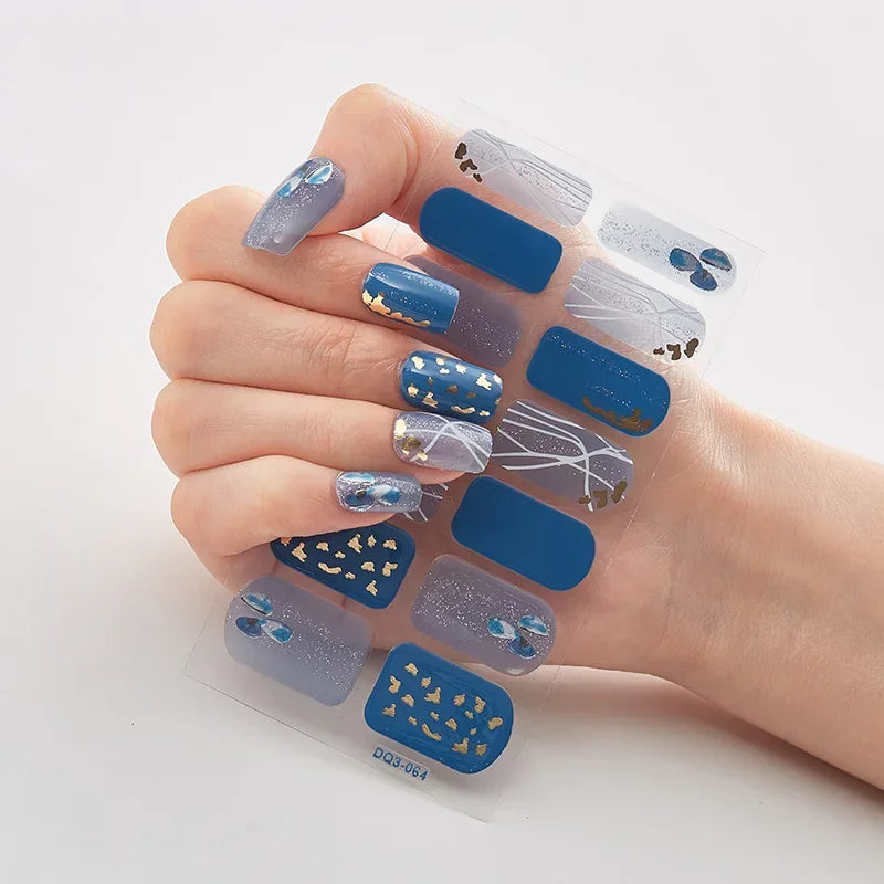 Lunella — 3D Holiday Nail Art Stickers for Easy Festive Nails