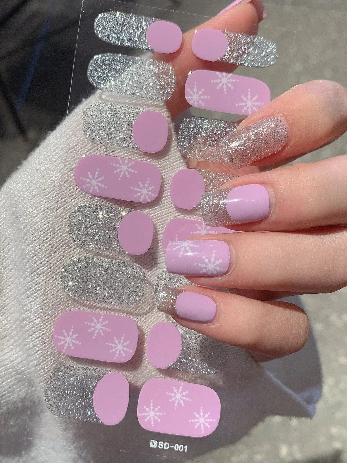 Lunella — 3D Holiday Nail Art Stickers for Easy Festive Nails