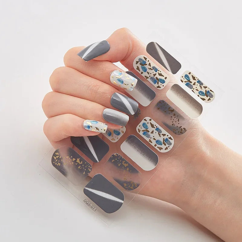Lunella — 3D Holiday Nail Art Stickers for Easy Festive Nails