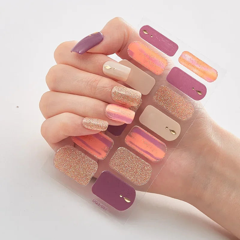 Lunella — 3D Holiday Nail Art Stickers for Easy Festive Nails