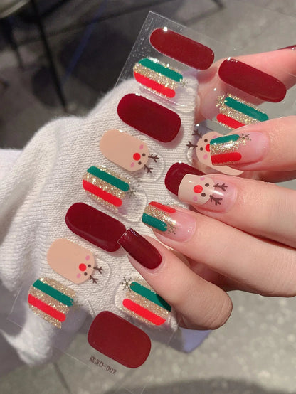 Lunella — 3D Holiday Nail Art Stickers for Easy Festive Nails