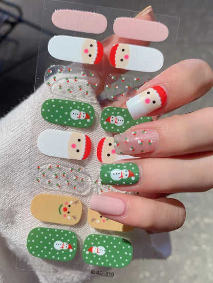 Lunella — 3D Holiday Nail Art Stickers for Easy Festive Nails