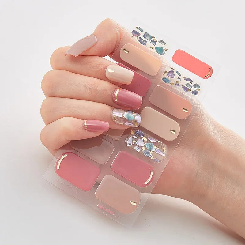 Lunella — 3D Holiday Nail Art Stickers for Easy Festive Nails