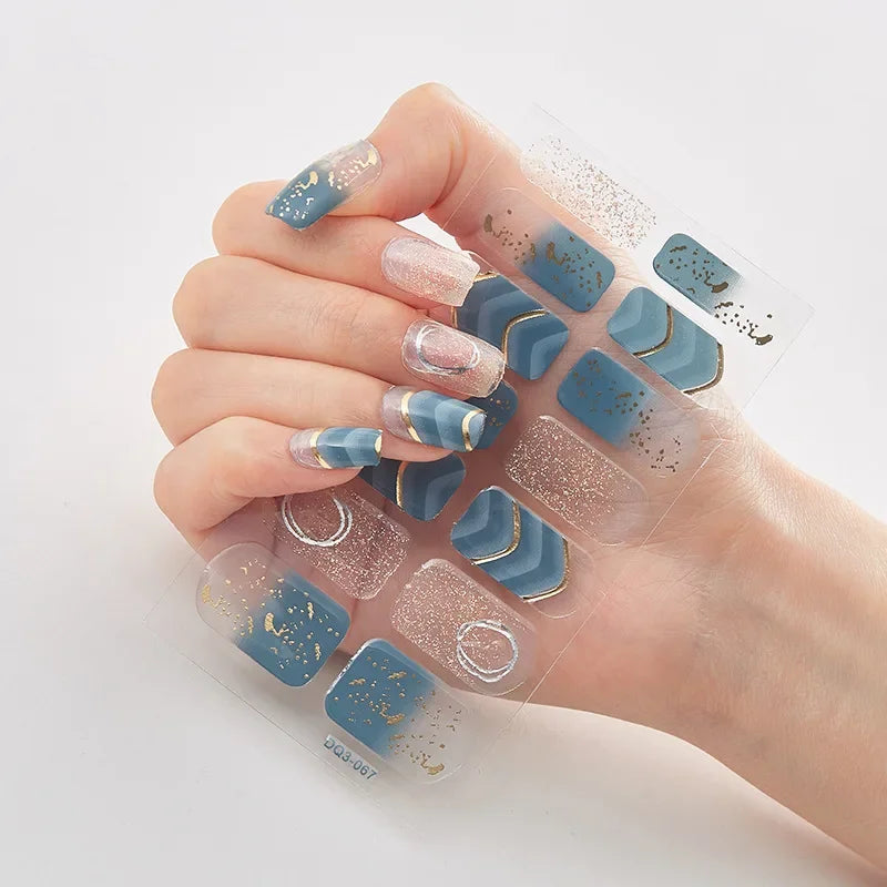 Lunella — 3D Holiday Nail Art Stickers for Easy Festive Nails