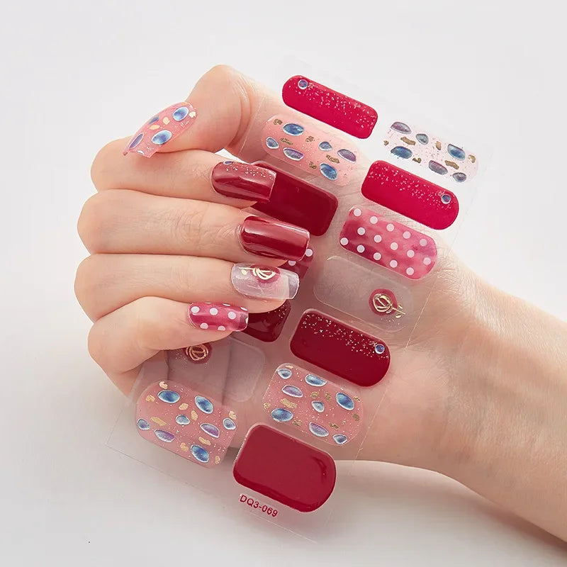 Lunella — 3D Holiday Nail Art Stickers for Easy Festive Nails