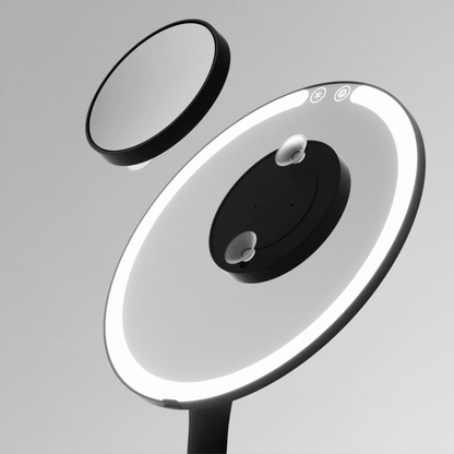 Abigail LED Travel Makeup Mirror - Portable Glow Anywhere | Louvrs