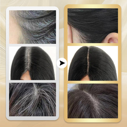 GrayAway™ — Instantly Own Every Strand with Flawless, Sweat-Proof Color Confidence