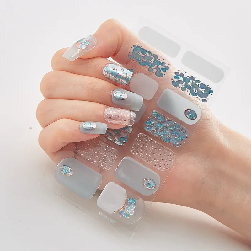 Lunella — 3D Holiday Nail Art Stickers for Easy Festive Nails