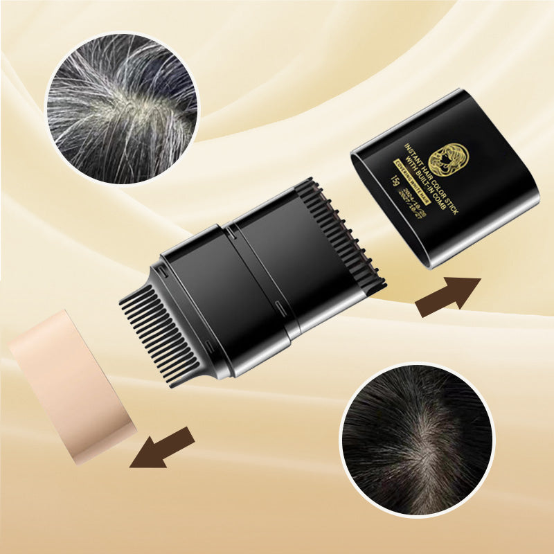 GrayAway™ — Instantly Own Every Strand with Flawless, Sweat-Proof Color Confidence