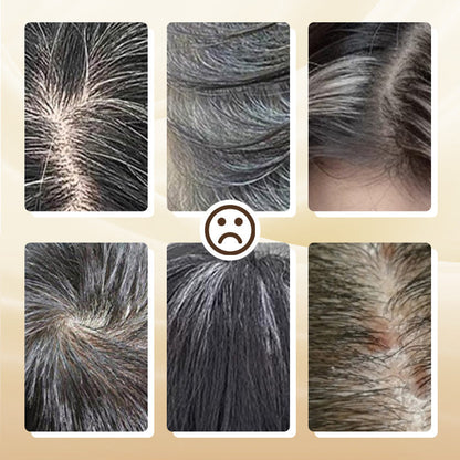 GrayAway™ — Instantly Own Every Strand with Flawless, Sweat-Proof Color Confidence