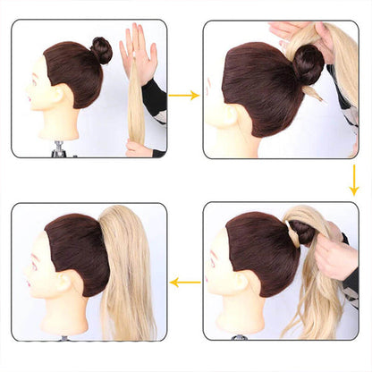 VeluxeLift™ — Effortless All-Day Hold for Perfect Ponytails That Turn Heads