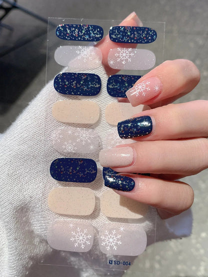 Lunella — 3D Holiday Nail Art Stickers for Easy Festive Nails